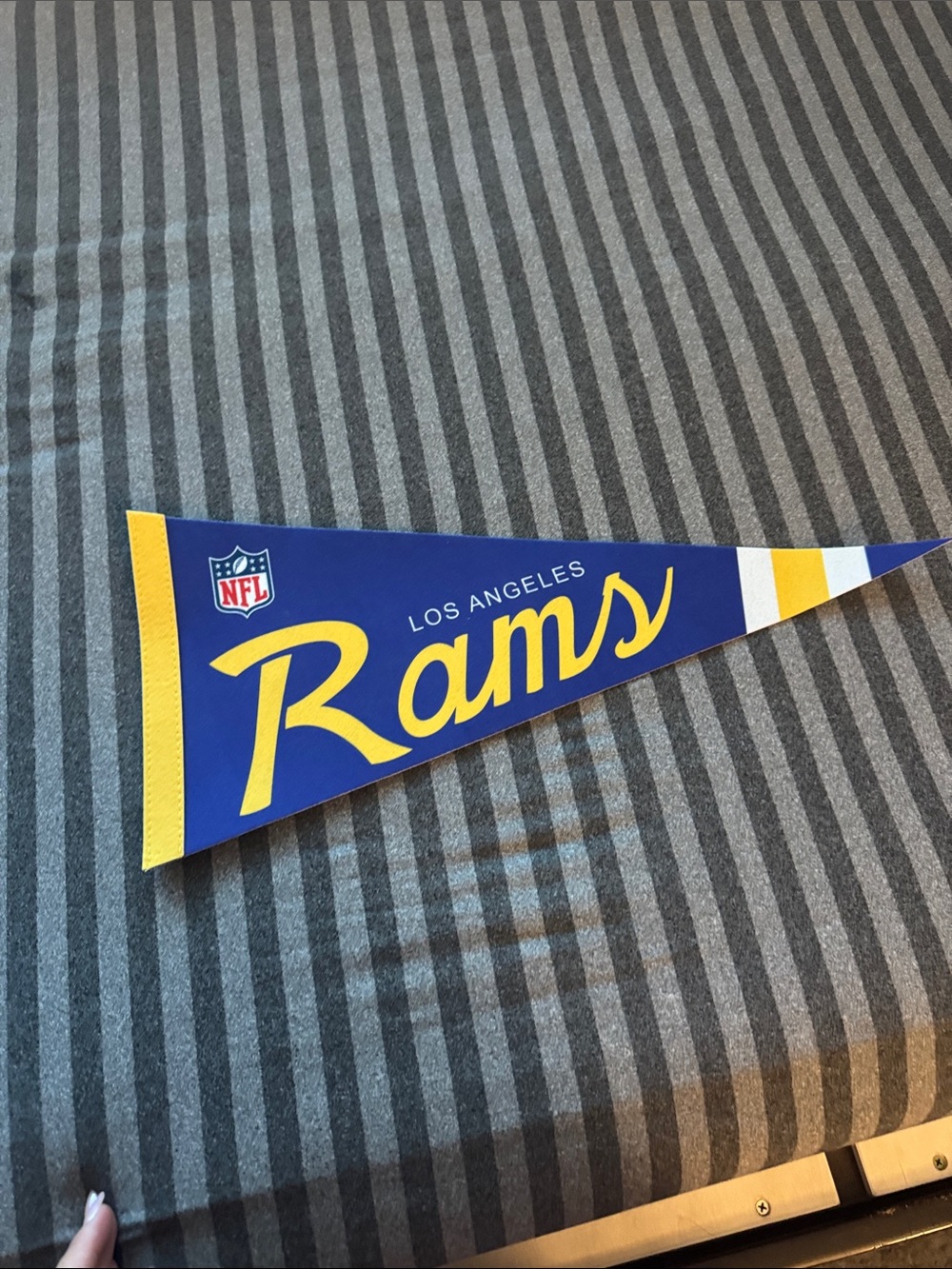 NFL Los Angeles Rams Pennant - Blue & Yellow